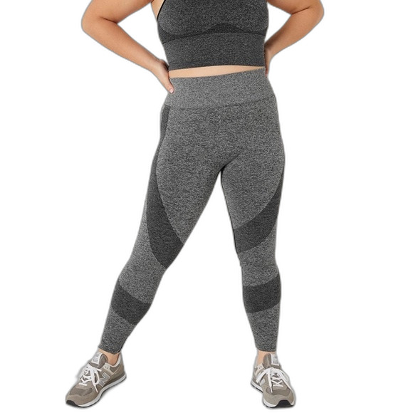 PINK Victoria’s Secret Grey Seamless High-Waist Workout Tight Size Medium - Picture 4 of 16